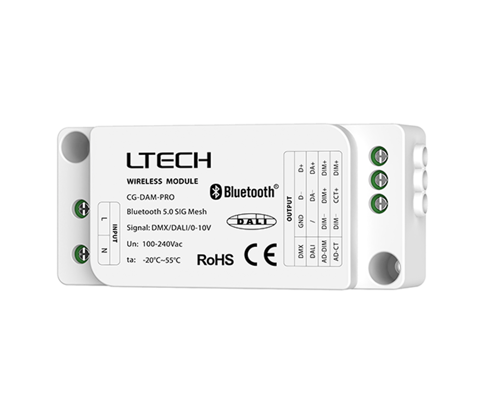 Bluetooth 5.0 SIG Controllers LTECH Dimming Controls